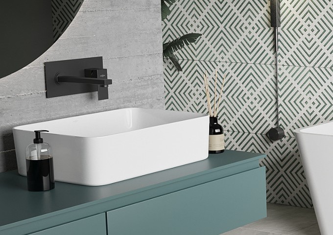 Melnās izlietnes jaucējkrāni