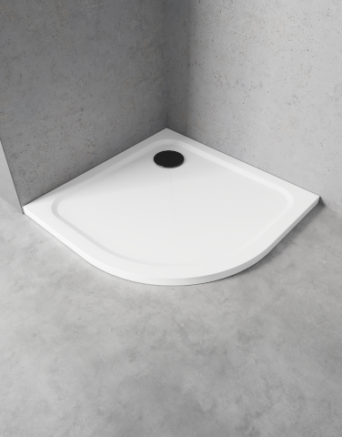 Pusapaļie dušas paliktņi