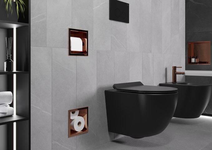 Tualetes sedlu vāki melni