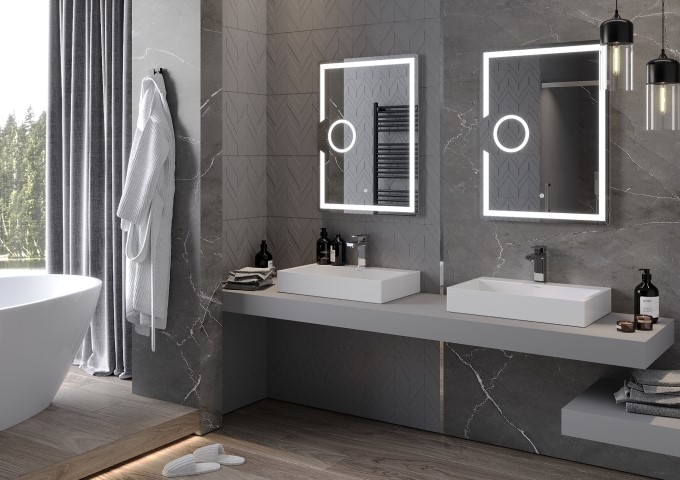 Vannas istabas spoguļi 50x70 cm