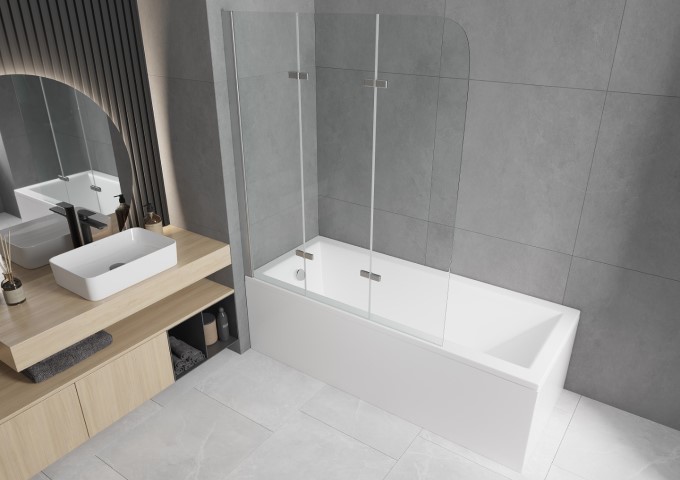 Vannas 170x80 ar ekrānu