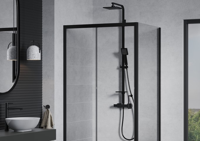 vannas istabas dušas kolonna