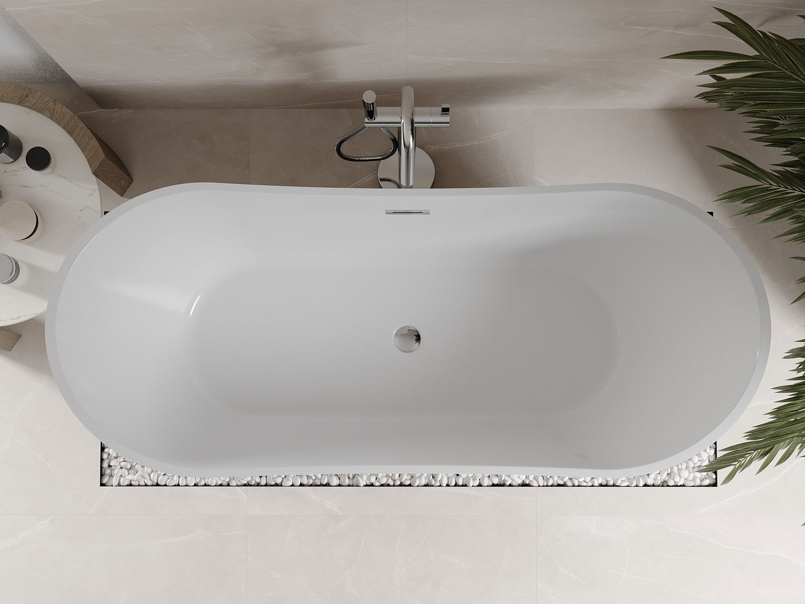 Bēšas gres flīzes Mexen