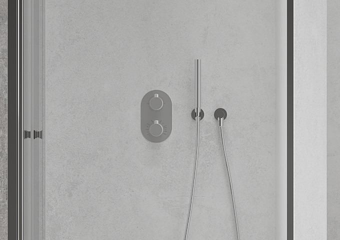 leņķa pievienojumi dušai