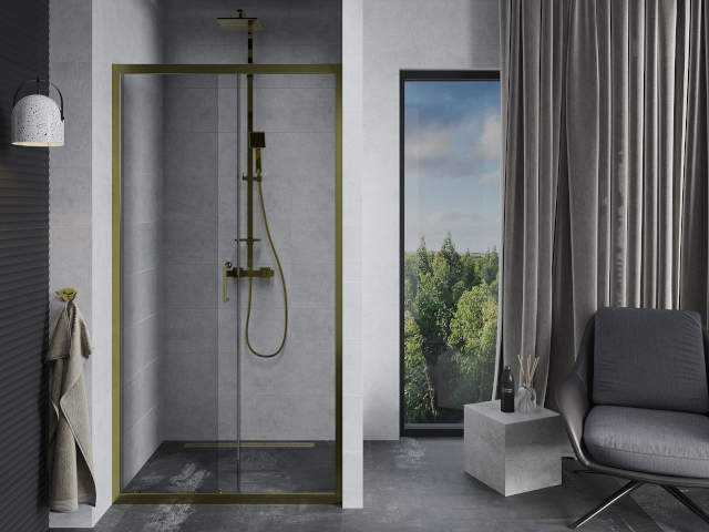 Vannas istabas kolonna Mexen interjera dizainā