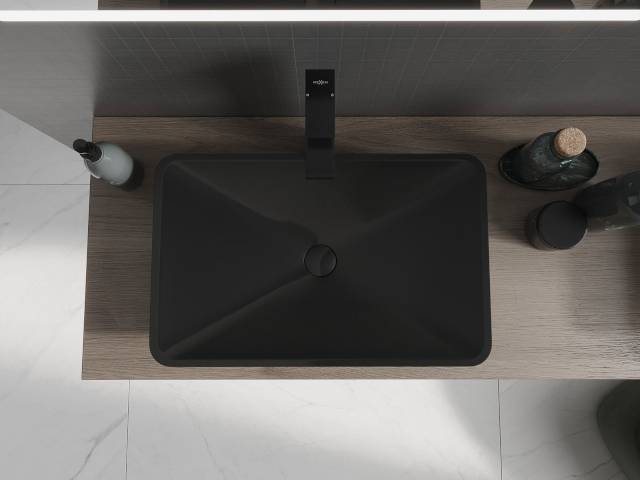 Skapis zem izlietni orehs Mexen