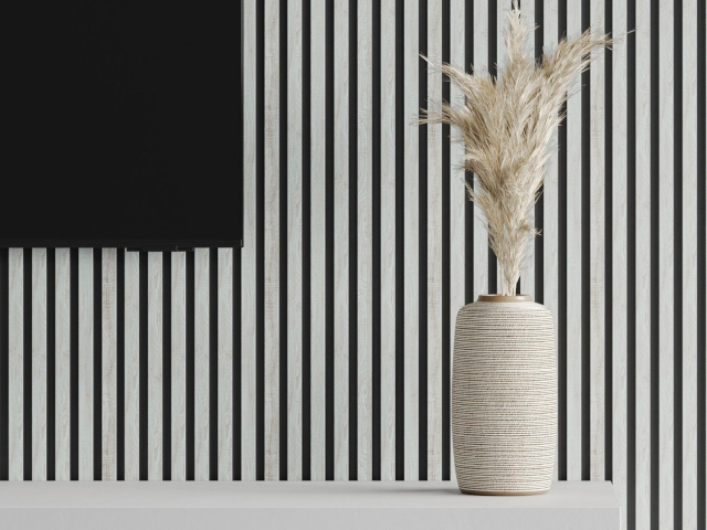 Pelēkās lameles telpā