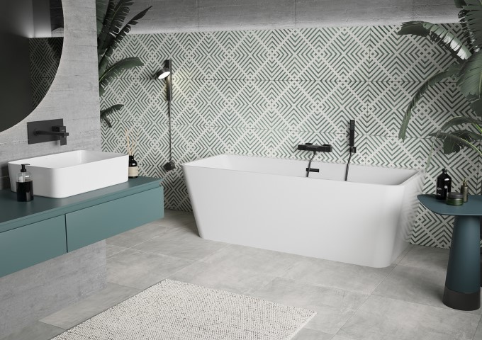 jaucējkrānu komplekts vannas istabā