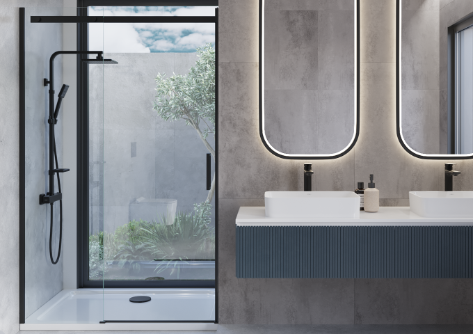 Mūsdienu virsmas dušas sistēma