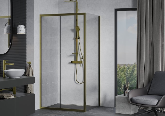 Zelta virsmas dušas sistēma