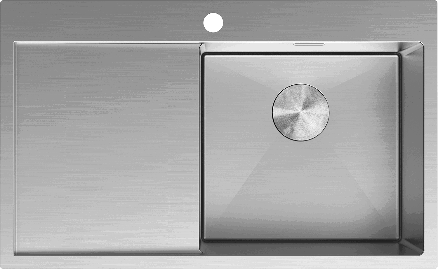 Nerūsējošā tērauda izlietne Mexen - nerūsējošs tērauds