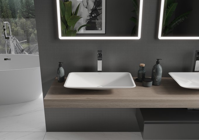 konglomerāta izlietnes