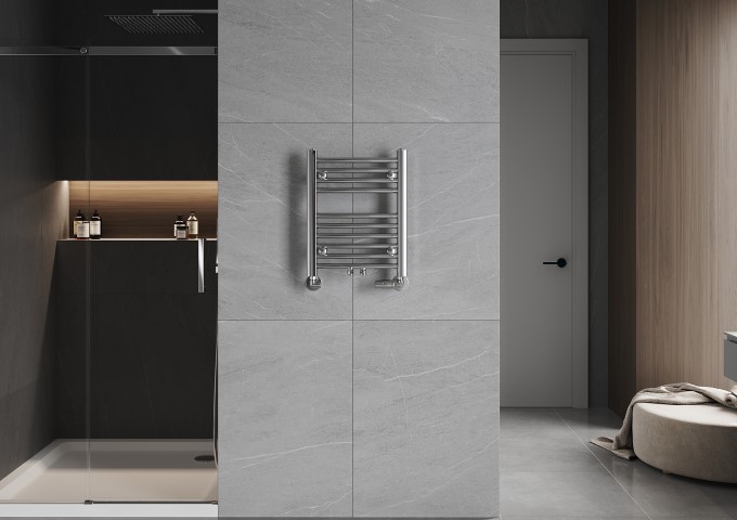 hromētā vannas radiatora