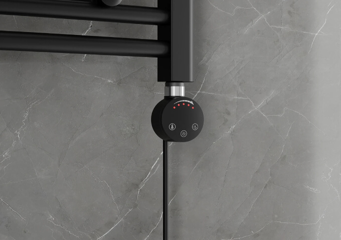 Elektriskais sildītājs 600W melns