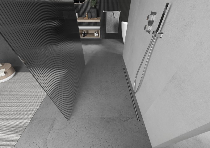 mūsdienīgas lineārās notekas hroms