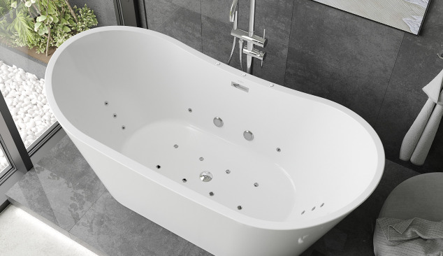 Vannas istaba spa stilā