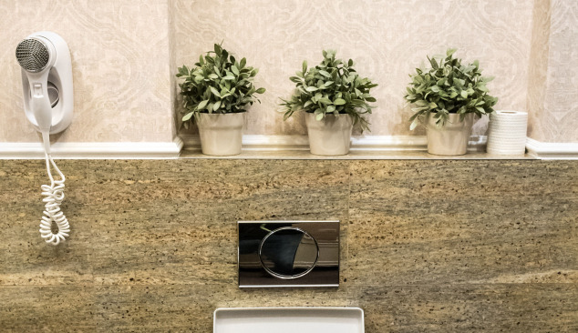 Izvēlamies noskalojamo pogu