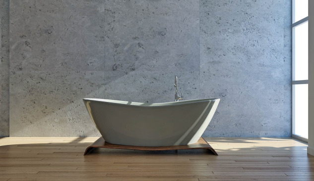 Vannas jaucējkrānu dizains ar termostatu