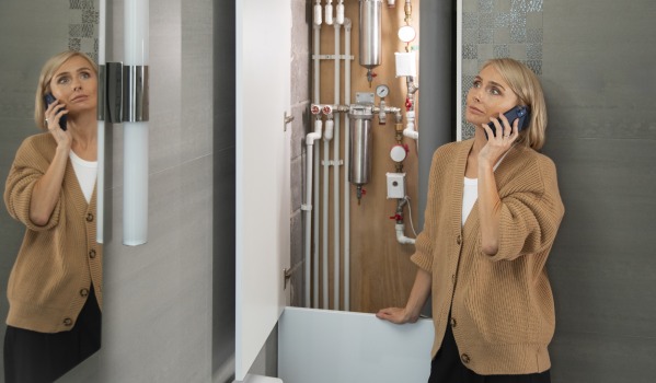 Kā maskēt caurules mazā vannas istabā – iebūvēt, mēbeles vai dekoratīvi triki?