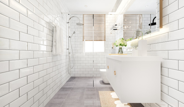 Kā iekārtot šauru vannas istabu?