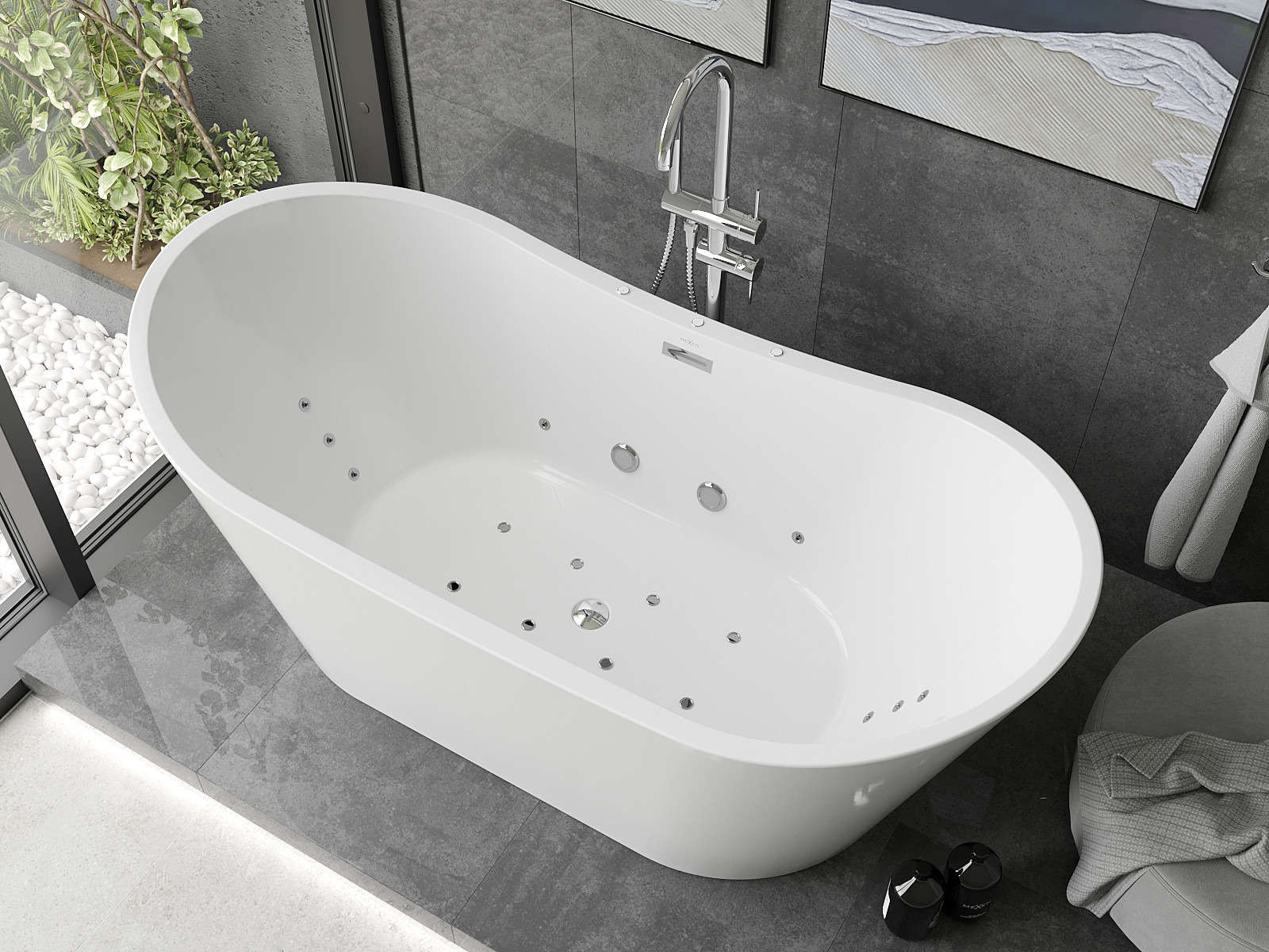 Vannas istaba spa stilā