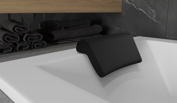 Vannas galvas balsts - mājas spa