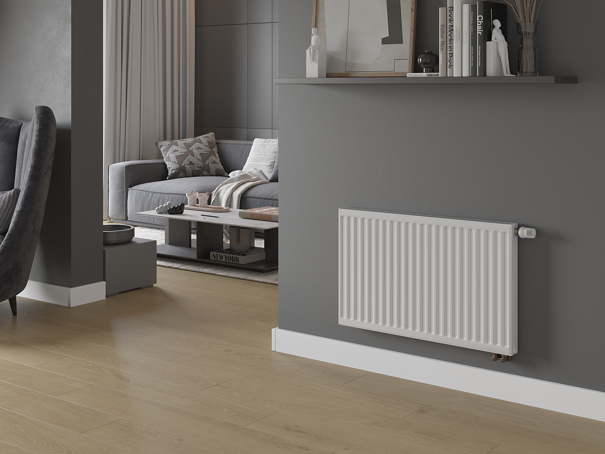 Apkure mājās - plākšņu radiators