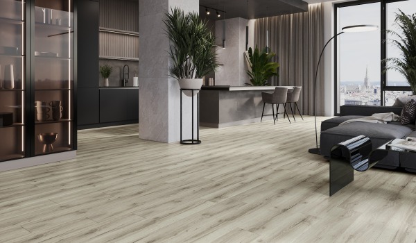 Luksusa vinila paneļi virtuvē un viesistabā