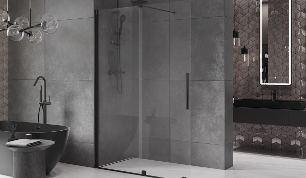 Bīdāms dušas siena - ideāls risinājums mazām vannas istabām