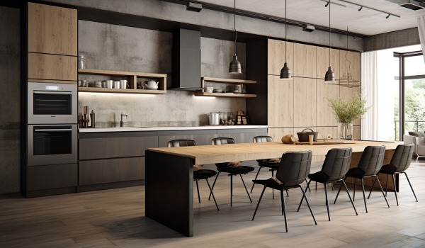 Virtuves mēbeles līdz griestiem – priekšrocības un iedvesma